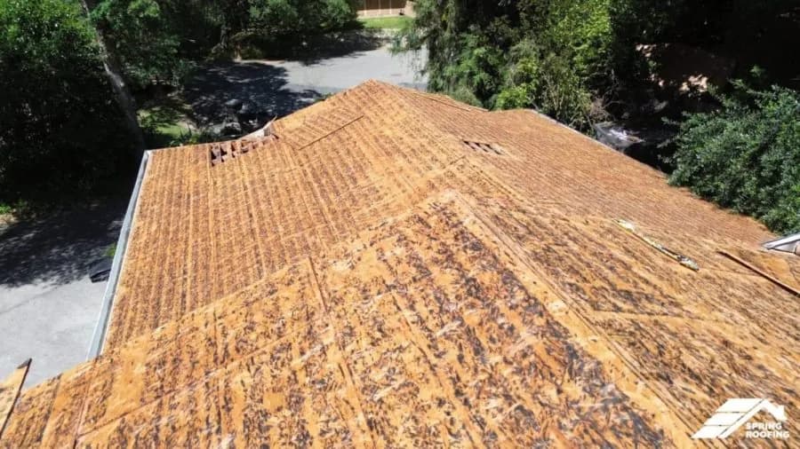 Roof Repair — 4410 Little Brook Ct