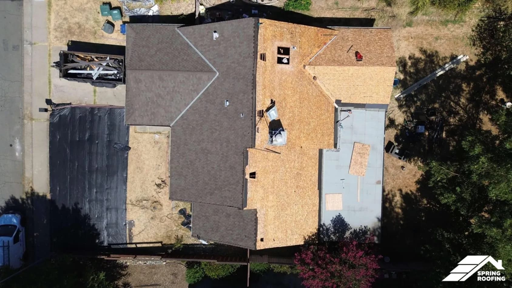 Flat Roof Replacement — 7026 Cross Dr. Citrus Heights (10)