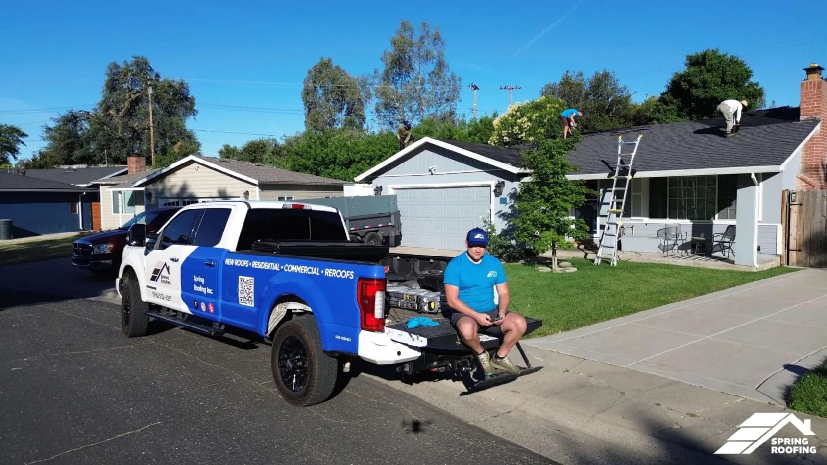 Roof Repair — 812 Elisa Way, Roseville (1)