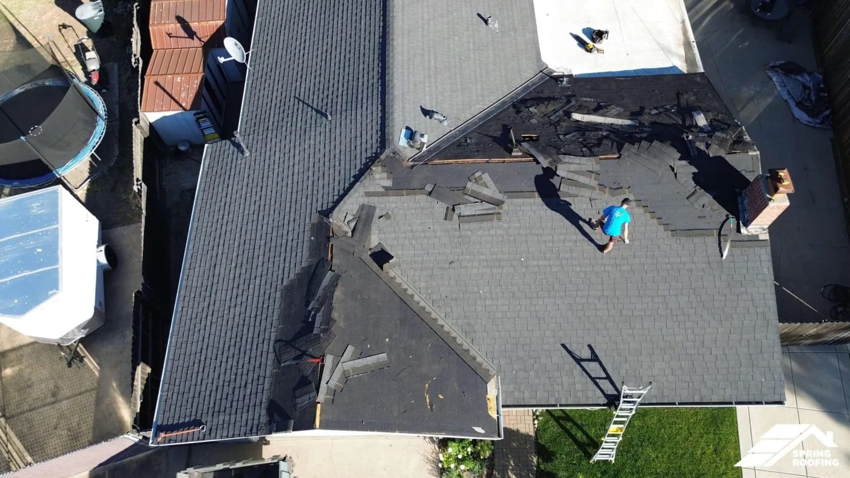 Roof Repair — 812 Elisa Way, Roseville (2)