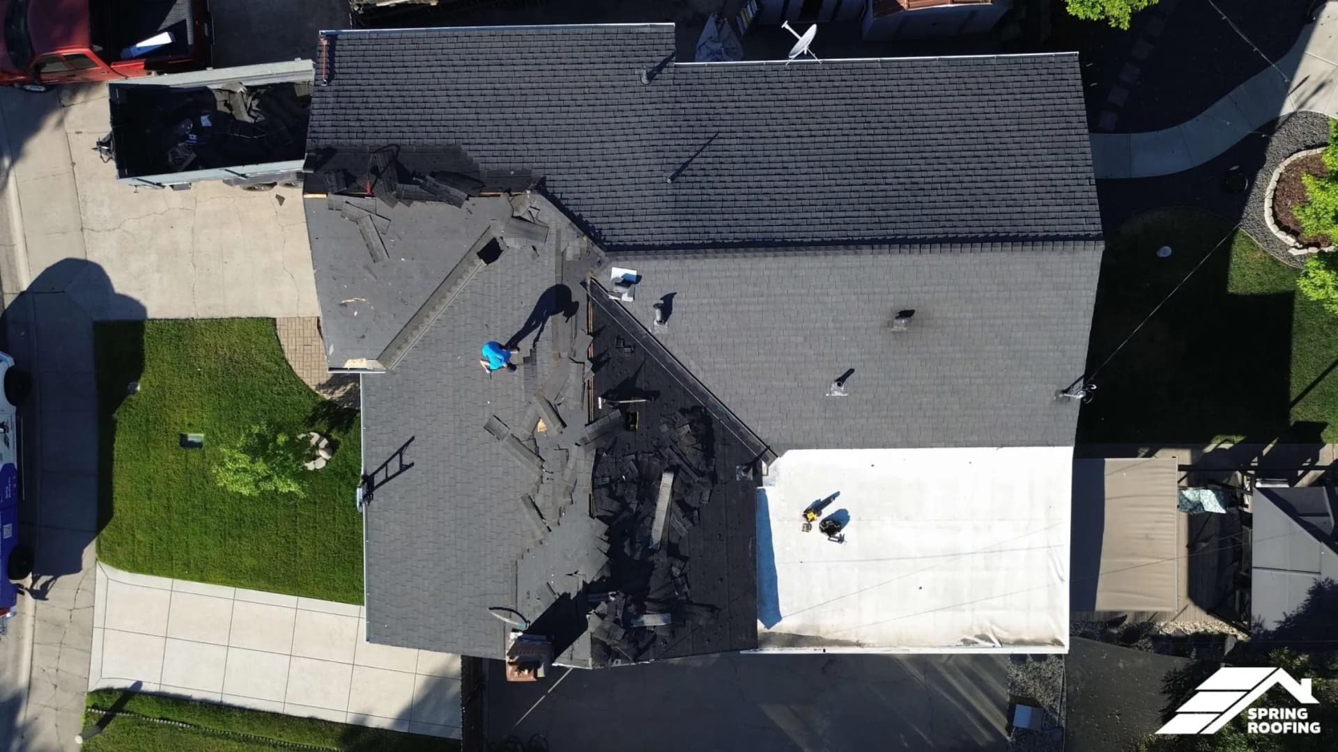 Roof Repair — 812 Elisa Way, Roseville (3)