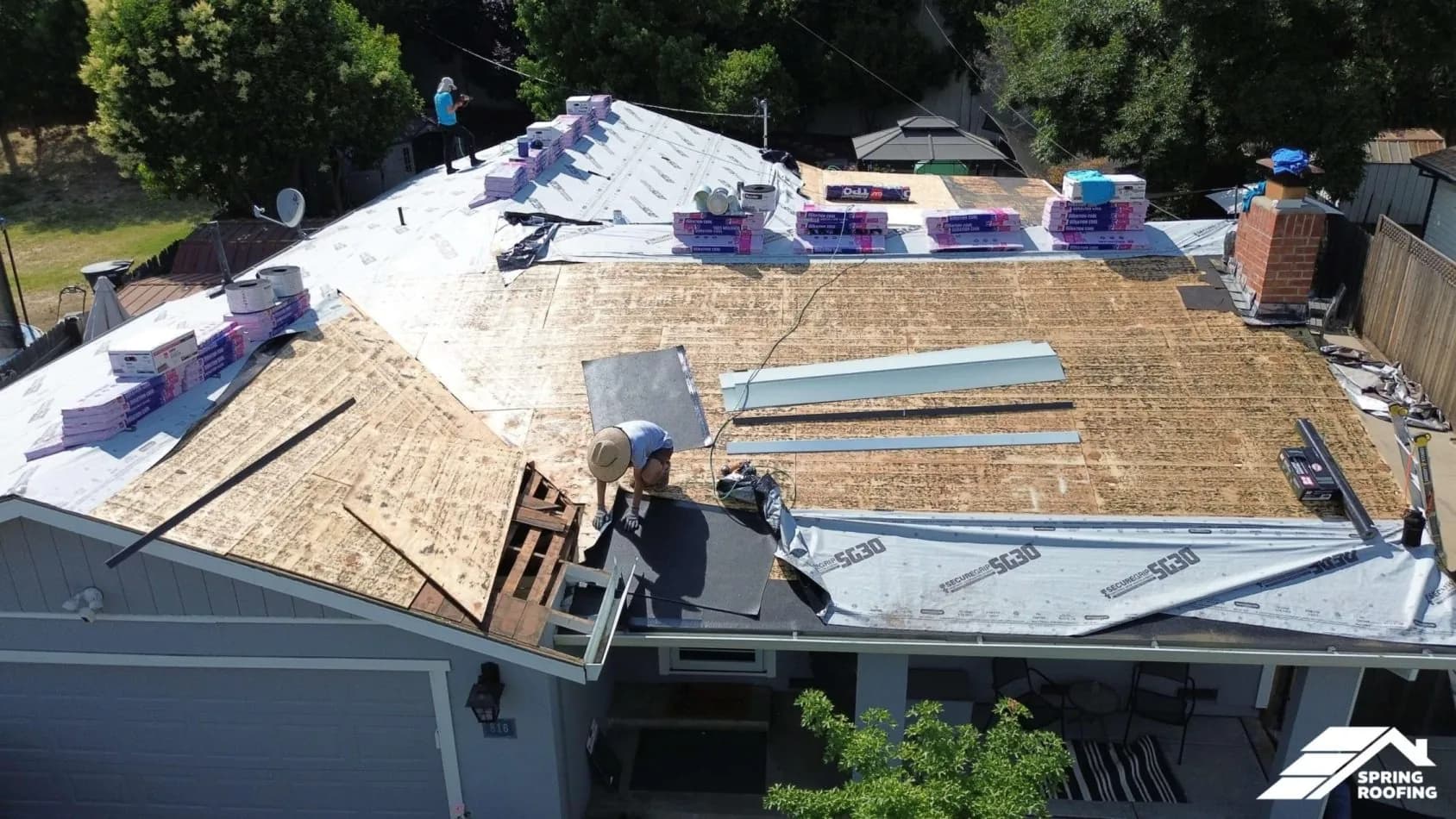 Roof Repair — 812 Elisa Way, Roseville (18)