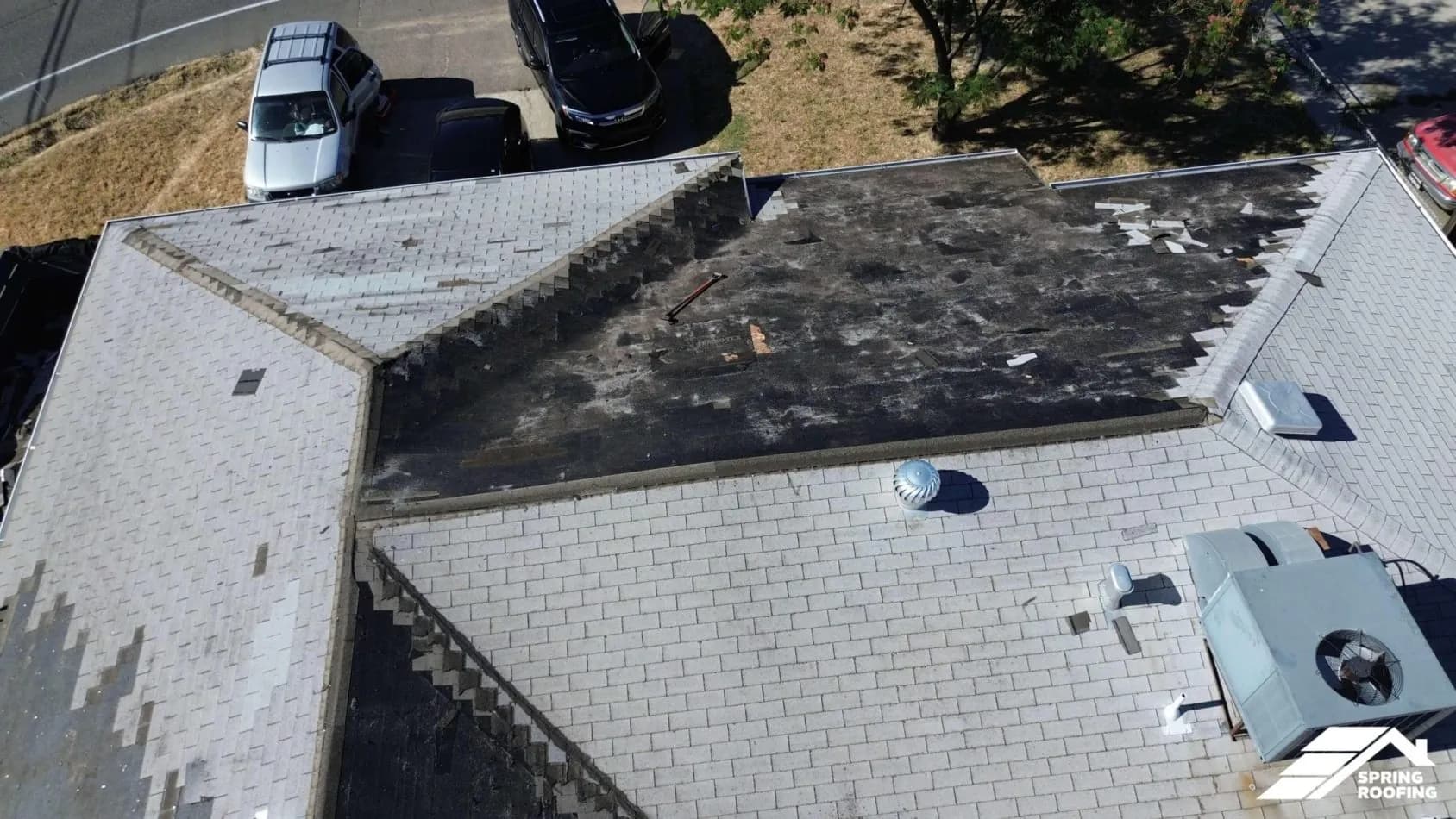 Roof Repair — 5645 Whitney Avenue (1)