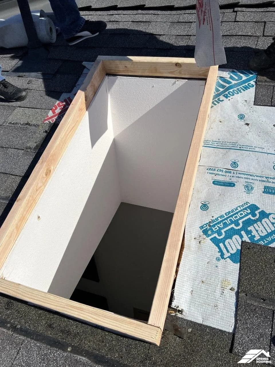 Roofing Services — Skylight Installation