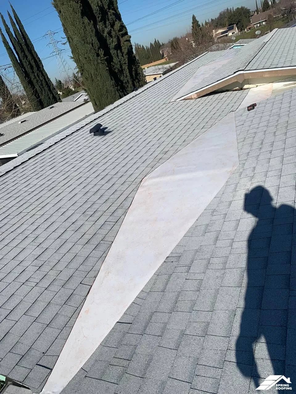 Roof Modification — Ice and Water Shield Throughout the Whole Roof (1)
